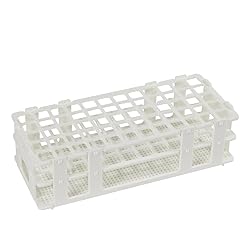 BIPEE Plastic Test Tube Rack, 60 Holes，Test Tube