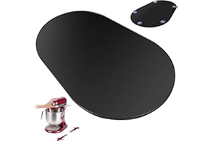 FLYISLAND Upgrade Metal Mixer Slider for Kitchenaid 5-8 Qt Bowl Lift Stand Mixer,Sliding Mat Sliding Tray Slide Tray Mixer Mover for Kitchenaid Professional Series