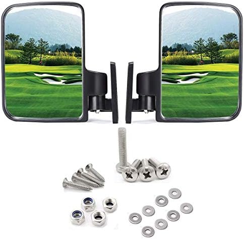 10L0L Golf cart Side Mirrors for Club Car EZ-GO Yamaha and Others 10L0L Golf cart Side Mirrors for Club Car EZ-GO Yamaha and Others