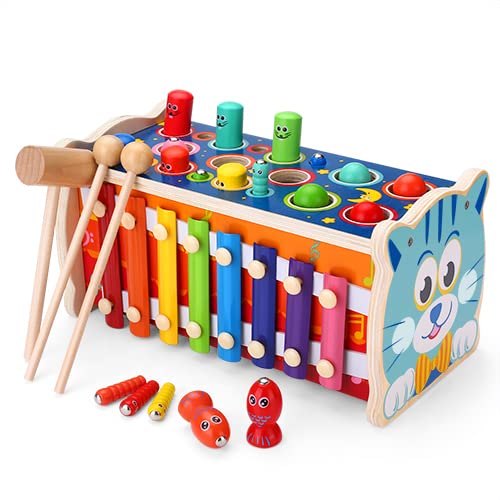 Whack Mole Baby Xylophone-Toy: 12-18 Months Birthday Gifts Year