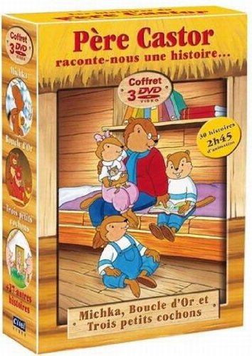 Père Castor, Raconte-Nous Une Histoire... (Coffret 3 Dvd) - Pack