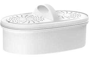 [Original] Waterdrop WD-PF-01A Plus NSF Certified Replacement Filters for All Waterdrop Pitcher Filtration System, Reduces PFAS, PFOA/PFOS, Chlorine, Last Up to 3 Months or 200 Gallons, 1 Pack