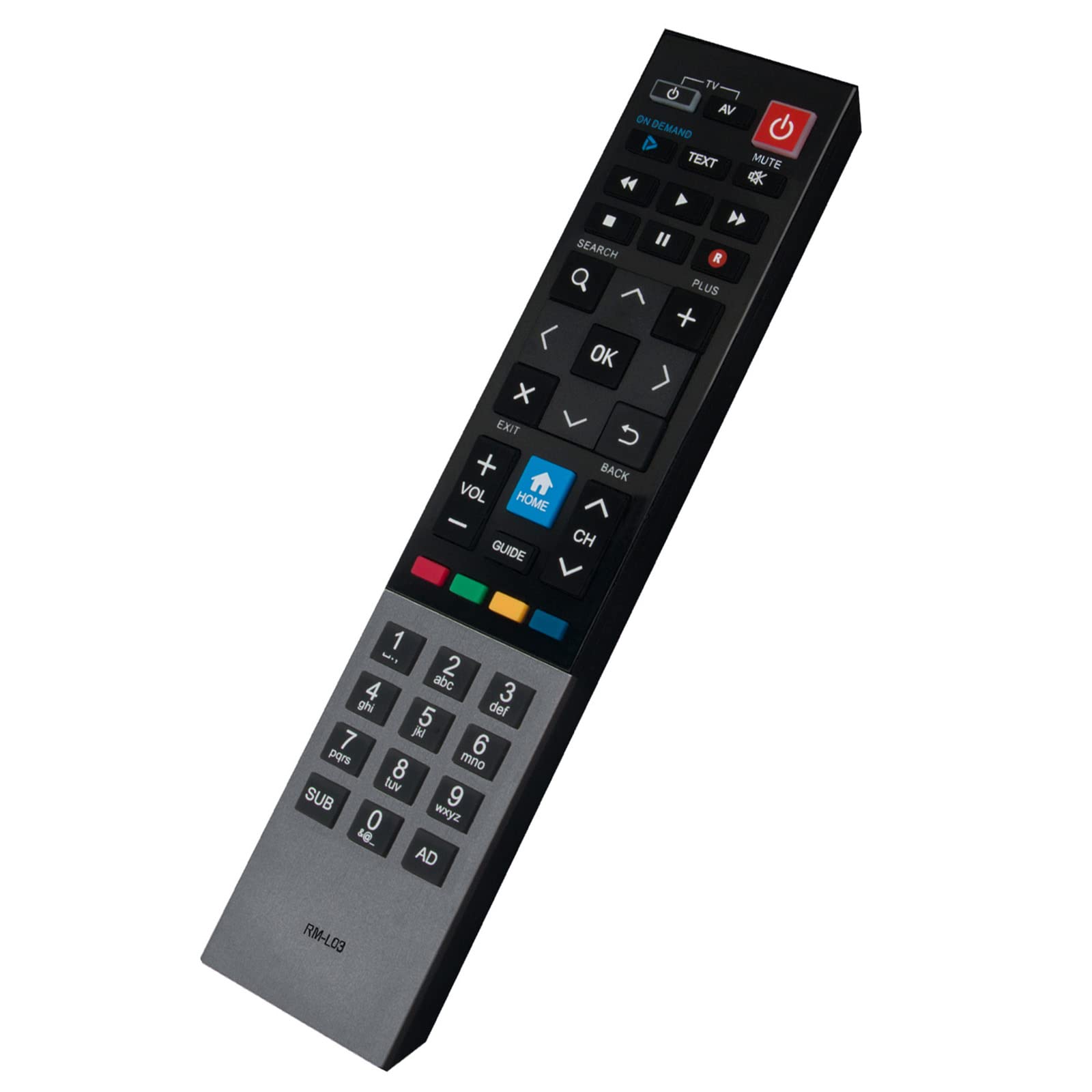RM-L03 Replacement Remote Control Fit for HUMAX Freeview Play HD Recorder FVP-5000T FVP-4000T RM-L03 RM-L08