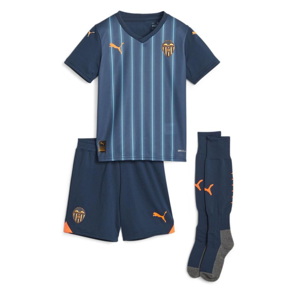 Valencia CF Season 2023/2024 Official Away Minikit Unisex Kids Puma MiniKits 104