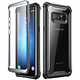 i-Blason, Samsung Galaxy Note 8 case,Full-body Rugged Clear Bumper Case with Built-in Screen Protector for Samsung Galaxy Note 8 2017 Release (Black)