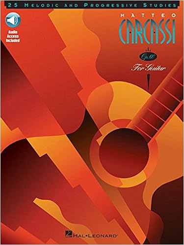 Amazon Com Matteo Carcassi 25 Melodic And Progressive Studies Op 60 Book Online Audio Guitare 9780793518678 Carcassi Matteo Henry Paul Books