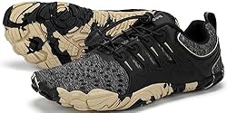 Kricely Men's Minimalist Barefoot Shoes Wide Toe