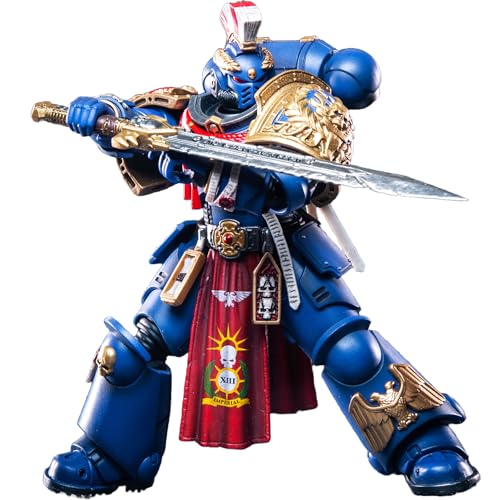 Ultramarine Relic Primus Armour With Plasma Pistol and Combat Blade
