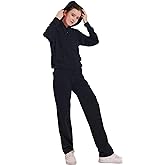 Gary Com 2 Piece Outfits Women's Tracksuit Sets Sweatsuit Long Sleeve Hoodie and Sweat Pants Zip Up Jogger Workout Suit