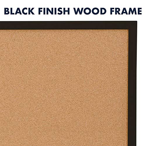 Quartet Combination Whiteboard & Corkboard, 2' x 3' Combo White Board