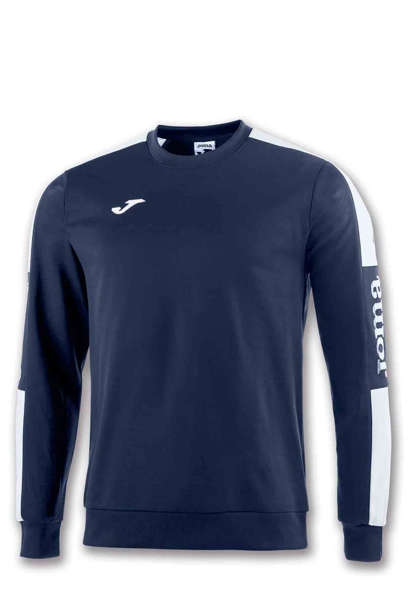 Joma Boys' 100801.302 Sweatshirt, Dark Blue/White, XXXS