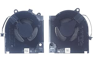 New Replacement Cooling Fans for Dell G15 5510 5511 5515 RTX3050 RTX3060 Series Laptop FN9R DFSCK22105182Q FN9S DFSCK22115181