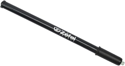 ZEFAL 800 Schrader Pump 380mm Flexible Hose Technopolymer Black