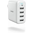 Anker 40W 4-Port USB Wall Charger with Foldable Plug, PowerPort 4 for iPhone 11/XS/XS Max/XR/X/8/7/6/Plus, iPad Pro/Air 2/Min