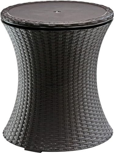 Curver Tavolo Bar Rattan Marrone