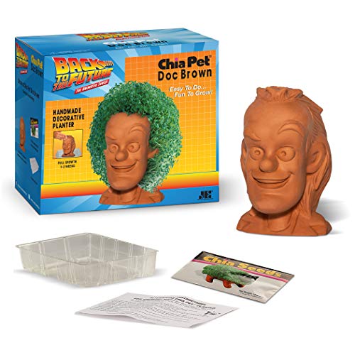 Chia Pet Back to The Future Doc Brown, Terra Cotta Pricepulse