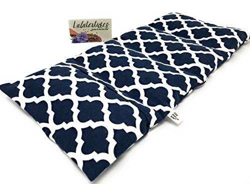 Large Microwave Heating Pads for Back Pain | Hot Packs | Heat Wraps | Cold Compress | Lavender Red and Black Check