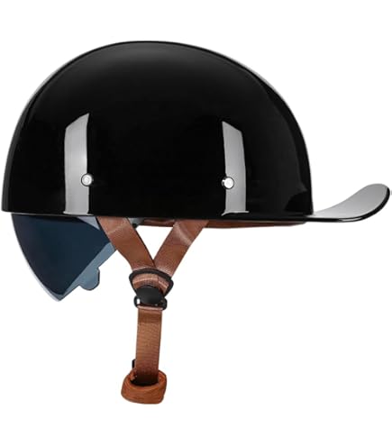 BELL Pit Boss Half Helmet (Gloss Black - Large), Helmets