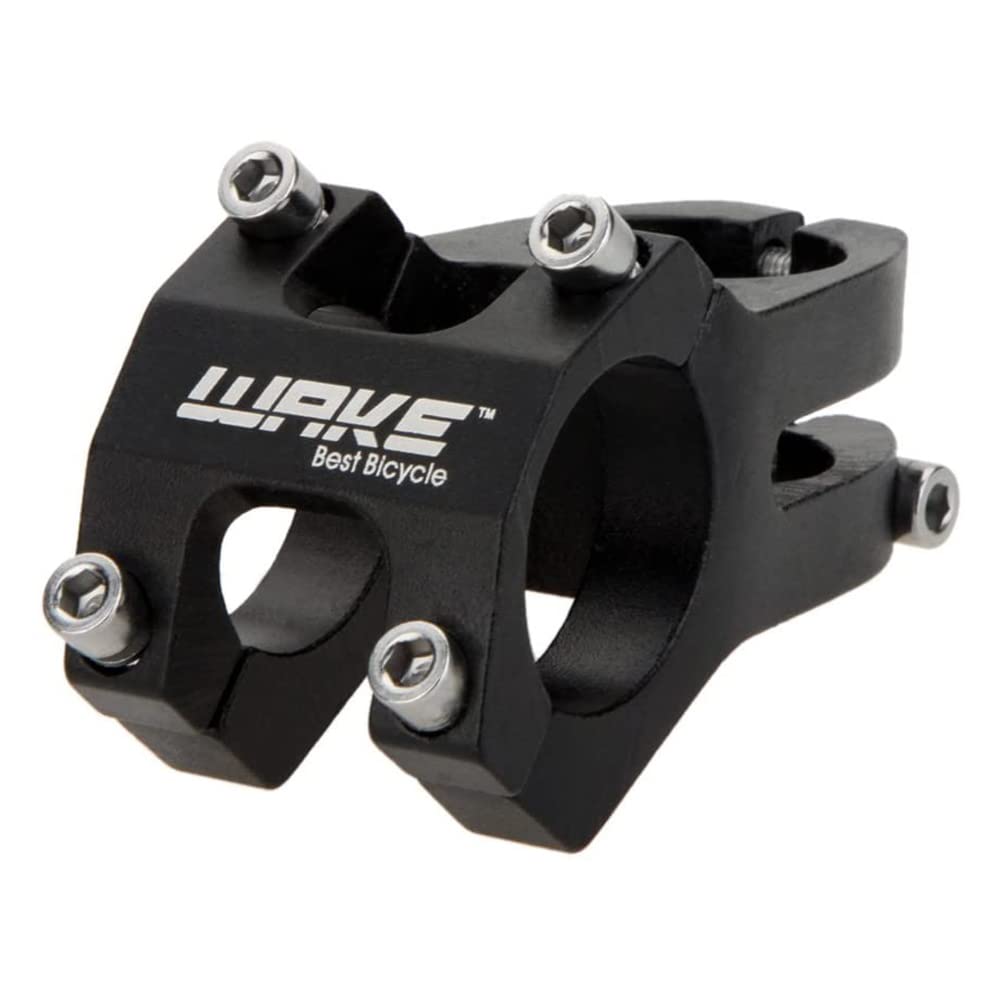 Lixada Cycling Bike Aluminium Alloy MTB Mountain Bicycle Handlebar Stem 31.8mm Black