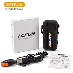 LcFun Electric Dual Arc Lighter USB
