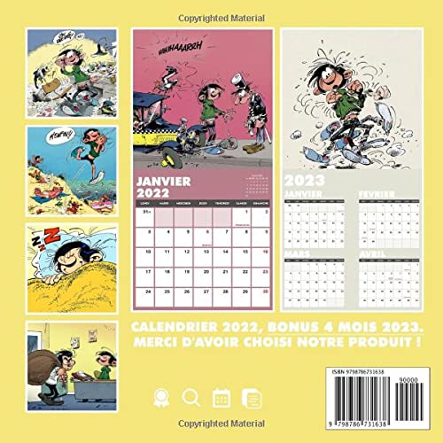 Calendrier 2023 Drole Belgique Comique Drôle Calendrier 2022: Bandes Dessinées, Poupées  Spéciales. Janvier 2022 - Décembre 2022 Calendrier Mensuel Au Carré  Officiel, Calendario, Calendrier12 Mois | Bonus 4 Mois 2023 : Franquin,  Gaston, Franquin: Amazon.fr: Livres