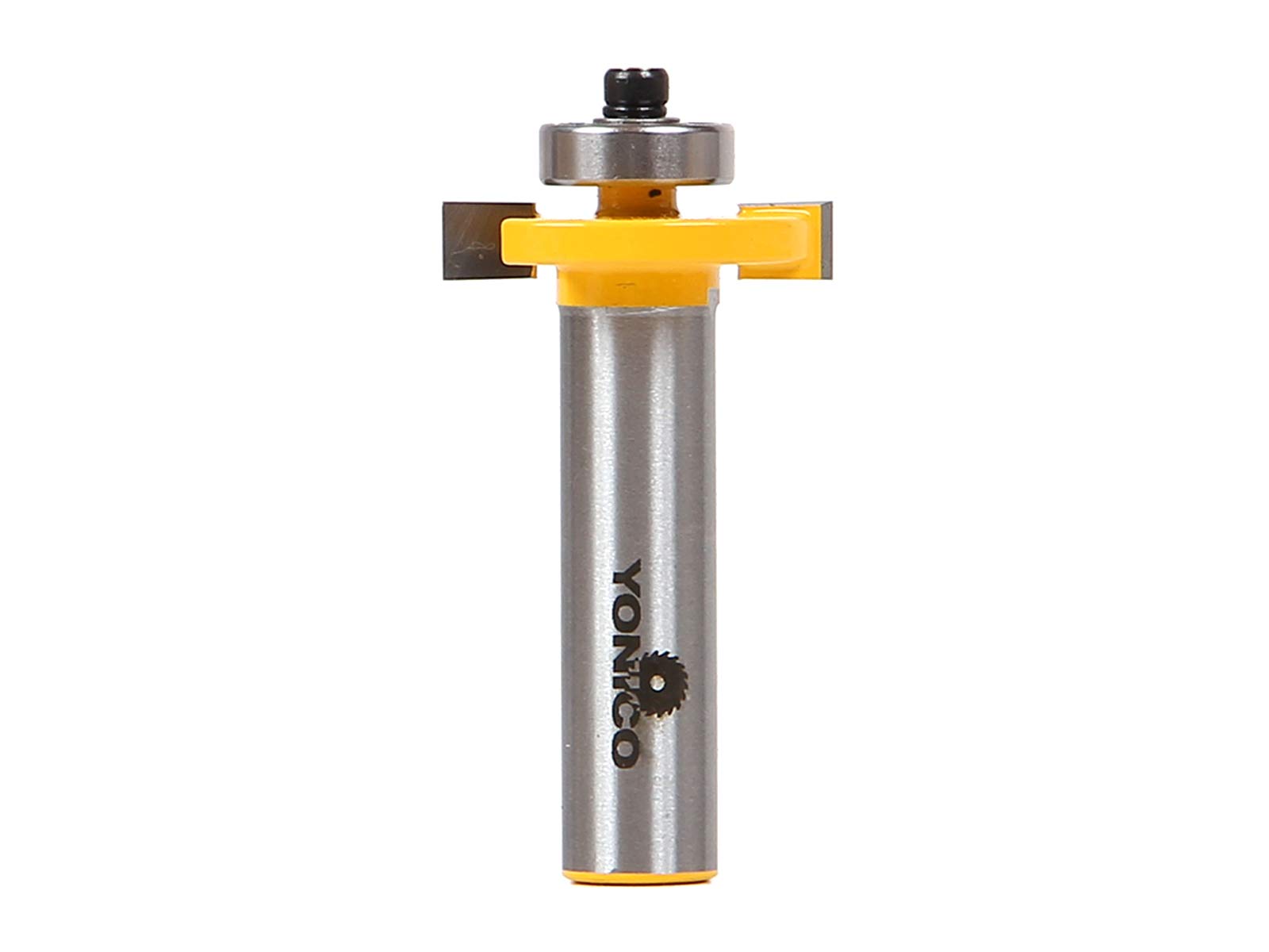 Yonico 14181 - Slot Cutter Router Bit, Cutting Height: 1/4", Cutting Depth: 3/8" - 1/2" Shank