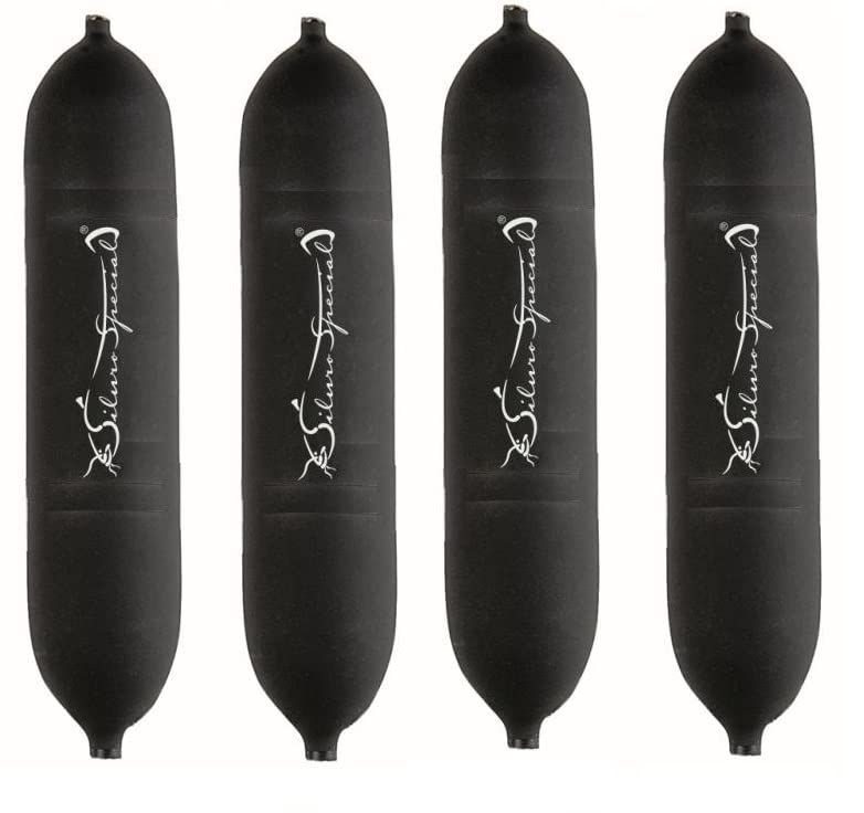 blntackle76 Set of 4 Underwater Floats Black 8-60 g U Float Catfish Float Underwater Float (20 g)