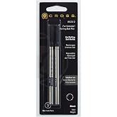 Cross Selectip Gel Rollingball Pen Refill New Version (Black, 2/Card) | Gel Ink, Rollingball Refill, Selectip Compatible, New Version