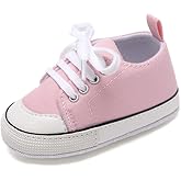 Baby Shoes,Infant Boys Girls Non-Slip Soft Sole Lightweight Sneakers,Unisex First Walking Shoes for 0-18 Months Toddler