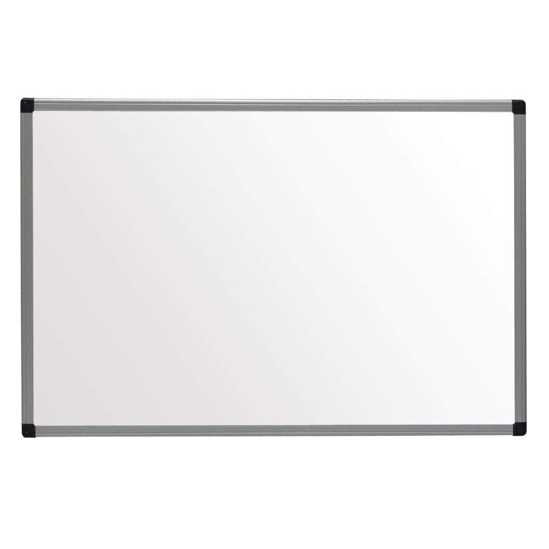 Olympia Magnetic Board in White with Aluminium Frame Lightweight - 400x600mm