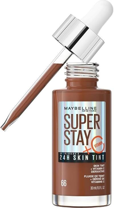Maybelline Super Stay Skin Tint Foundation Vitamin C 66 24H Vegan
