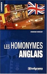 Les  homonymes anglais