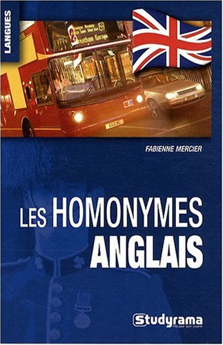 Les  homonymes anglais