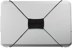 CHICOASIS 2 Pcs Fish Finder Cover Strap Secure Fishing Graph Cover Adjustable Bungee for Travel