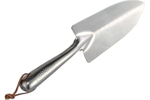 CLICIC Tools Bend-Proof Garden Trowel 11 inch - Heavy Duty Polished Stainless Steel - Rust Resistant Oversized Trowel