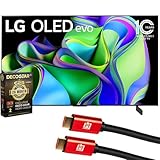 LG OLED evo C HDR 4K Smart OLED TV with Deco Gear