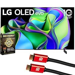 LG OLED evo C HDR 4K Smart OLED TV with Deco Gear