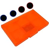 CTHTBZ Pink Card Case for Nintendo Switch/Switch OLED/Switch Lite - Micro SD Memory Cards Holder, Portable Cartridge Storage With 12 Game Slots and 4 Thumb Grips