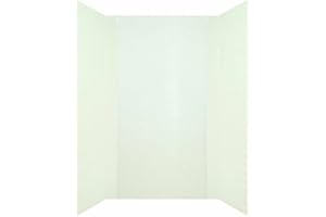 From Plain To Beautiful In Hours - Cascade - MirroFlex - Tub and Shower Wall Panels Surround - Gloss White