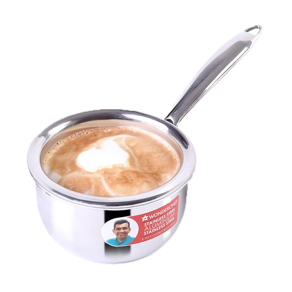 Wonderchef Nigella Triply Sauce Pan 14 cm