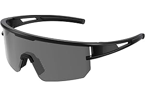 YOZISS Cycling Glasses Polarized Sports Sunglasses for Men Women Youth Baseball Running Driving Golf