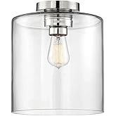 Nuvo Lighting 45923667794 One Light Semi Flush Mount, Matte Black