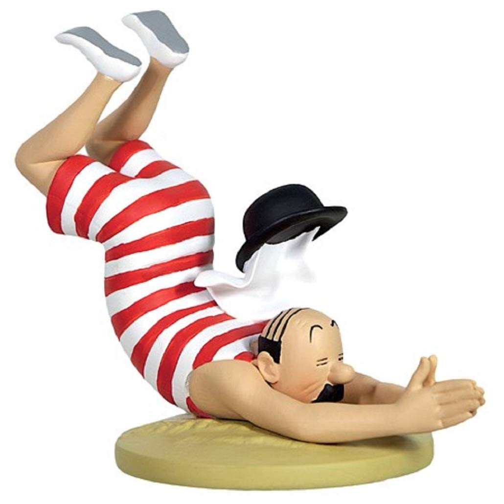 Moulinsart Tintin Thomson Swimsuit Figurine, Resin, 2016, 1-Piece
