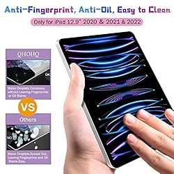 QHOHQ [2+2 Pack] Tempered Glass Screen Protector