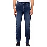 Urban Star Men's Stretch Relaxed Fit Straight Leg 5 Pocket Jean