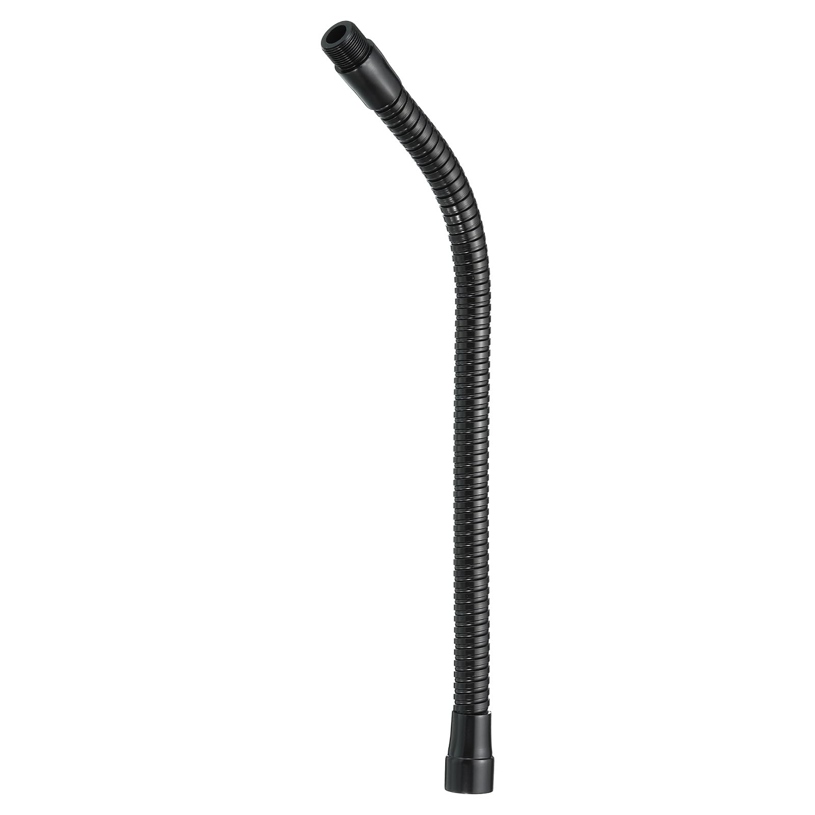 PATIKIL 13" Microphone Gooseneck, 5/8"-27 Thread Metal Universal Hose Flexible Arm Gooseneck Tube Extension for Multifunction DIY, Black — image 1