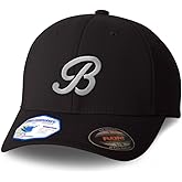 Flexfit Cap for Men & Women Embroidered B Flexfit Hats Baseball Caps