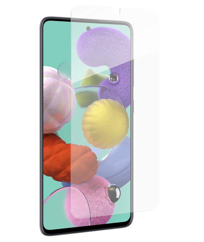 ZAGG InvisibleShield Glass Elite Plus - Screen Protector - Made Samsung Galaxy A51 - Case Friendly - Impact & Scratch Protection