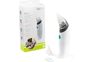 bblüv– Rinö - Baby Nasal Aspirator - Nasal Aspirator For Babies, Safe, Fast & Hygienic Mucus Cleaner For Newborns & Toddlers,