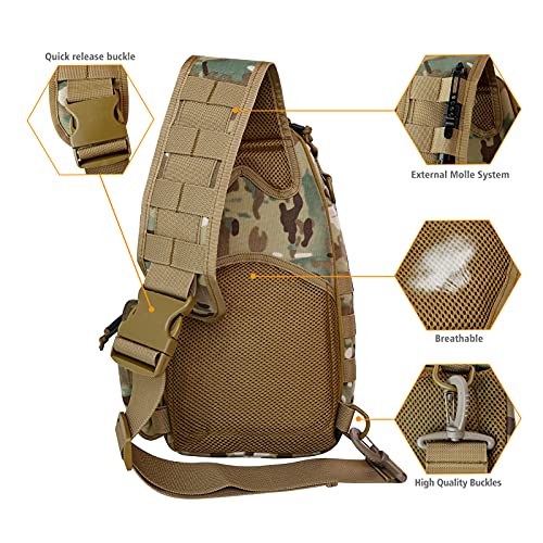 ANTARCTICA Tactical Sling Bag Men Military Backpack Shoulder Bag Molle